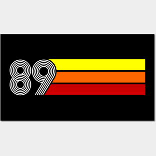 Retro 1989 Posters and Art